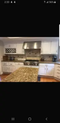 Culinary Space Renovation — Flooring Installation Services project by Jizelle's Home Improvement LLC