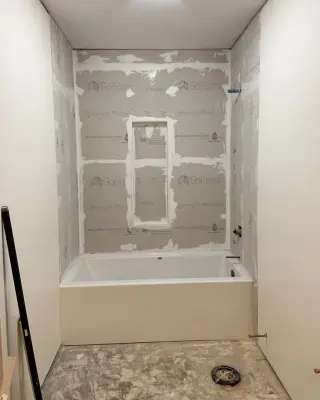 Lafayette, LA Tub Surround Installation by Benchmark Renovations