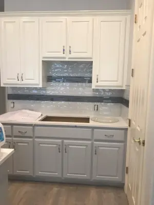 Wall Accent & Hearth — Flooring Installation Services project by Flooring Warehouse