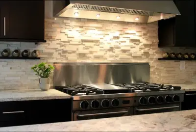 Personalized Backsplashes — Flooring Installation Services project by Fine Line Flooring Inc.