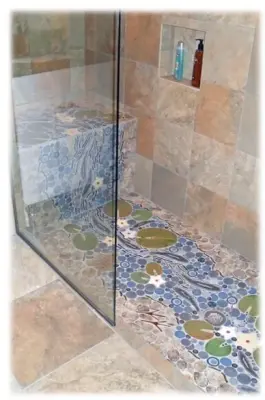 Restroom — Flooring Installation Services project by Tupper's Floor Covering LLC.
