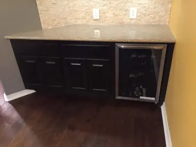 Bespoke Cabinets — Flooring Installation Services project by Pro Floors