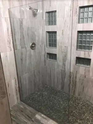 Bespoke Master Bathroom Renovation — Flooring Installation Services project by Country Manor Decorating