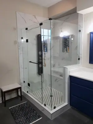 Tailored Shower Initiatives by Footprints Floors | McKinney