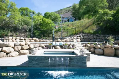 Luxury Pool And Landscaping In Northern Utah — Landscape Design project by Big Rock Landscaping