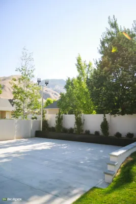 Family Friendly Pool, Hot Tub And Sport Court In Salt Lake — Landscape Design project by Big Rock Landscaping