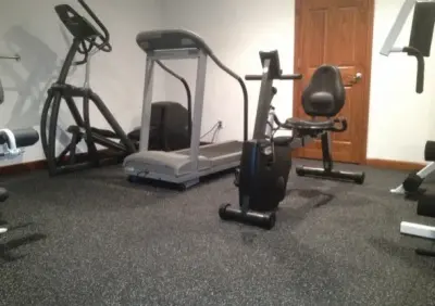 Columbia, IL Home Gym Featuring Athletic Flooring — Flooring Installation Services project by Gateway Flooring