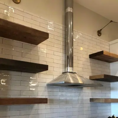 Culinary Wall Tile — Flooring Installation Services project by Signature Floor Coverings, Inc