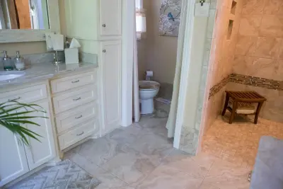 Bedroom and Bathroom Expansion — Flooring Installation Services project by Parkers Carpet One