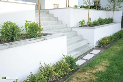 Contemporary Pool And Hardscape Along The Wasatch Front — Landscape Design project by Big Rock Landscaping