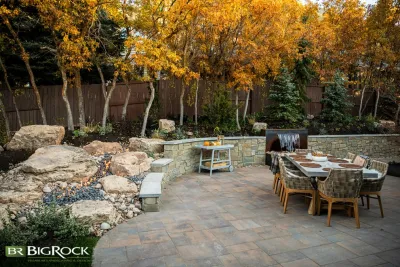 Luxury Outdoor Living In The Cove — Landscape Design project by Big Rock Landscaping