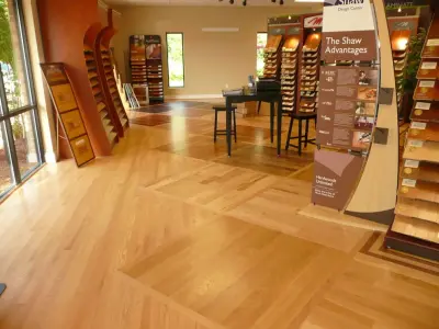 Display Area — Flooring Installation Services project by Hardwoods Unlimited Inc
