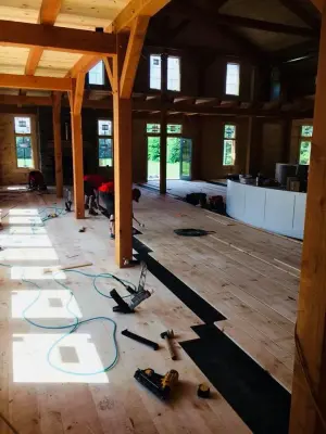 Celebration Barn — Flooring Installation Services project by Signature Floor Coverings, Inc