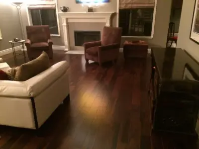 Installed Brazilian Pecan Prefinished Hardwood Flooring in Fremont, CA — Flooring Installation Services project by Slaughterbeck Floors, Inc