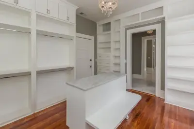 Primary Wardrobe — Flooring Installation Services project by Highland Hardwood Flooring
