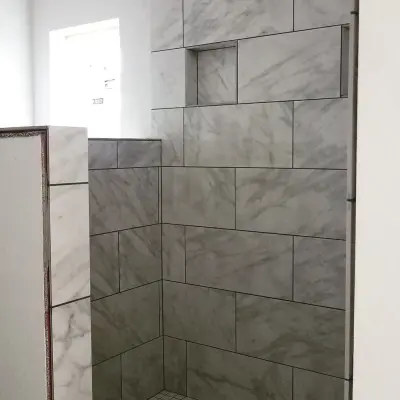 Saddlebrooke Tile Installation for New Construction — Flooring Installation Services project by Signature Floor Coverings, Inc