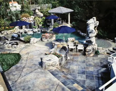 Gentili Custom Pools - Retaining Wall Construction in Huntington Beach, CA