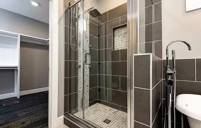 Shower Time — Flooring Installation Services project by Signature Floor Coverings, Inc