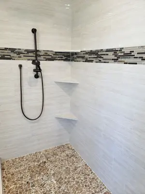 Snow Home Project — Flooring Installation Services project by Old World Stone Imports Flooring & Design