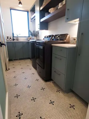 Tebbs Residence Initiative — Flooring Installation Services project by Old World Stone Imports Flooring & Design