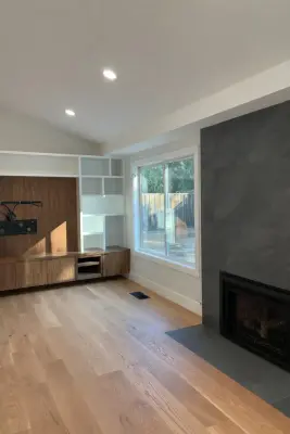 Roberts Construction: Installation of Wide Plank Hardwood Floors in Sunnyvale, CA — Flooring Installation Services project by Slaughterbeck Floors, Inc