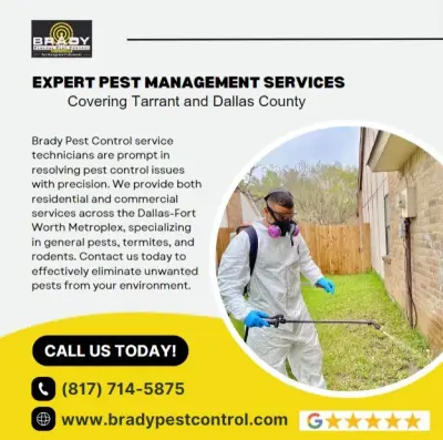 Brady Pest Control - Pest Control Services in Grand Prairie, TX