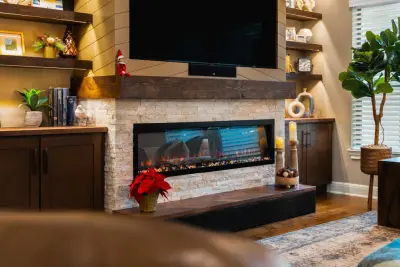 Living and Dining Area Revamp by Calming Spaces Interiors, Design & Remodeling