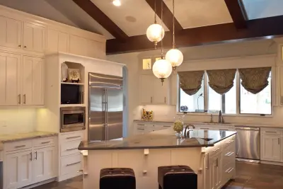 Modern Farmhouse in Oklahoma City by CRH Interior Design, LLC