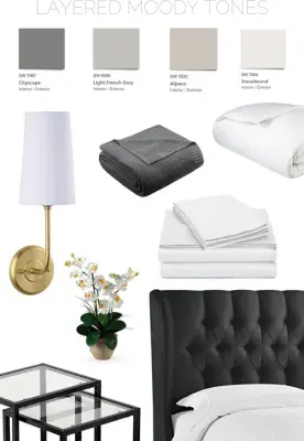 Emotional Sanctuary Bedroom by T. Moore Home ReDesign