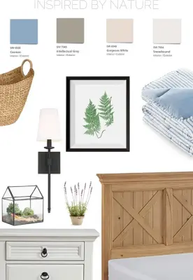 Biophilic Bedroom Design by T. Moore Home ReDesign