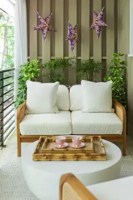 Bamboo Veranda by GoldLeaf Interior