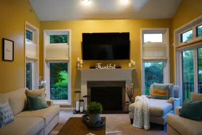 Living Room — Interior Design & Decorating project by Leave It To Meeka Interior Décor