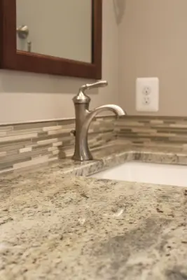 Gaithersburg Main Bathroom Renovation — Interior Design & Decorating project by Fairfax Design Solutions