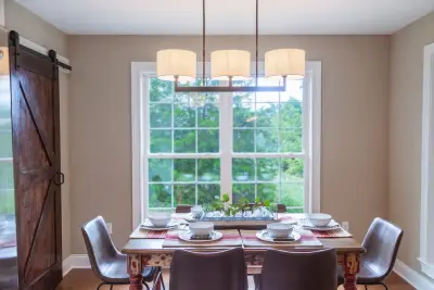 Contemporary Farmhouse Dining Area — Interior Design & Decorating project by Idea Source At Home
