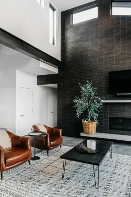 Contemporary Lakehouse in Ashland — Interior Design & Decorating project by Amethyst Home