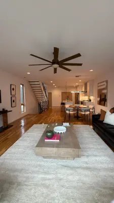 Contemporary Comfort: Open Layout Design Featuring Natural Textures — Charlotte, NC by Nua Maison - Interior Styling & Decor