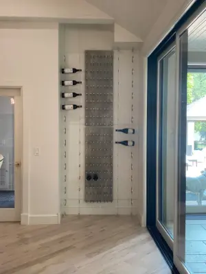 Contemporary Wine Storage — Interior Design & Decorating project by CRH Interior Design, LLC