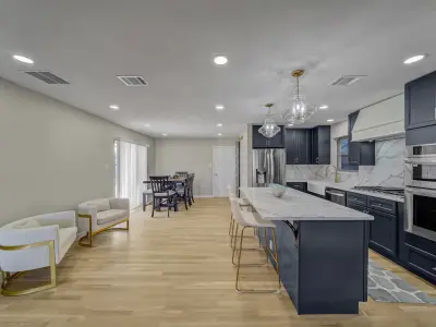 Culinary Enhancement with Open Design — Interior Design & Decorating project by Anntraves Interior Design