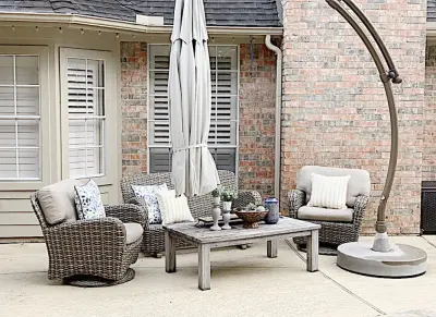 Outdoor Terrace — Interior Design & Decorating project by Debi Lynn Interior Designs, LLC