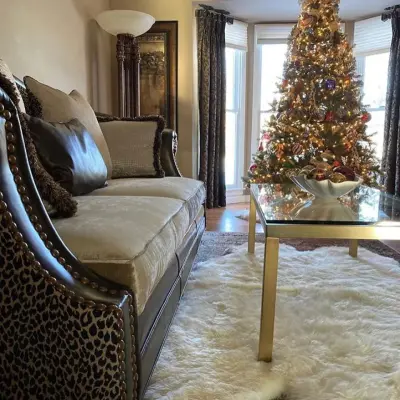 Tuscan Lounge Area — Interior Design & Decorating project by Dempsey Grace Interiors