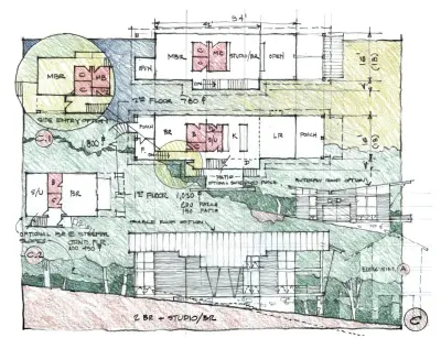 Cottages at Habersham Mills by Robert M. Cain, Architect