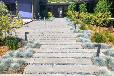 Kent Woodlands Contemporary Estate — Landscape Construction project by Gary Torney Landscaping Co. in Kentfield