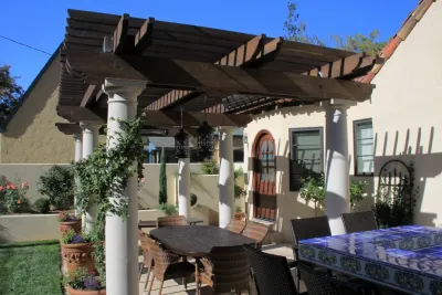 Santa Rosa Mediterranean Courtyard by Geared For Growing Landscape Services