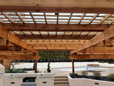 Farmhouse by Geared For Growing Landscape Services