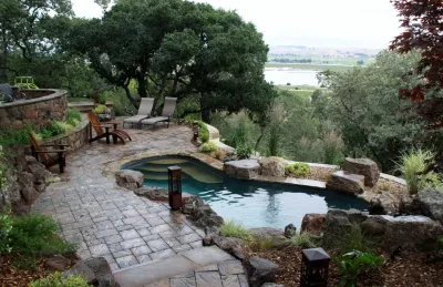 Novato Hillside by Geared For Growing Landscape Services