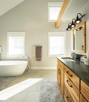 Hayden Bridge Home — Architectural & Building Design Services project by Agate Architecture, LLC