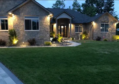 New Construction Full Yard Design + Installation by GLC Lawn & Landscaping LLC