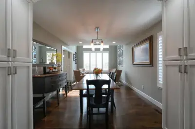 Modern Kitchen Renovation and Addition of Mudroom, Entryway, and Office in Highlands Ranch — Architectural & Building Design Services project by Hive Architecture By Becky Alexis