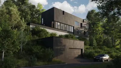 Hillside Retreat — Architectural & Building Design Services project by Plural Office Architects