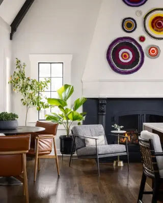 Tudor on the Hilltop — Architectural & Building Design Services project by Lisa Schmitz Interior Design